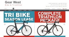 Desktop Screenshot of gearwestbike.com